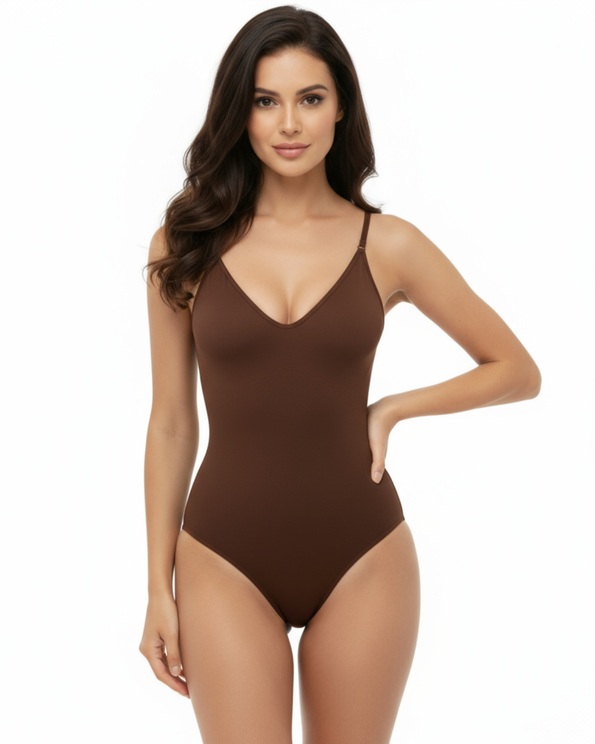 Snatched Seamless Fitted Mini Casual Bodysuit - Black