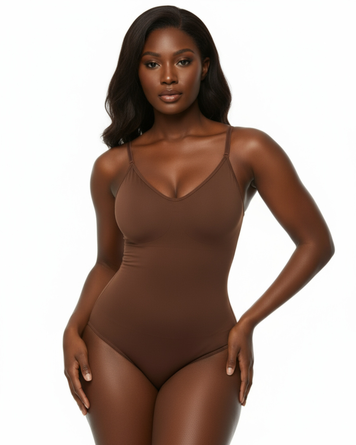 Snatched Seamless Fitted Mini Casual Bodysuit - Black