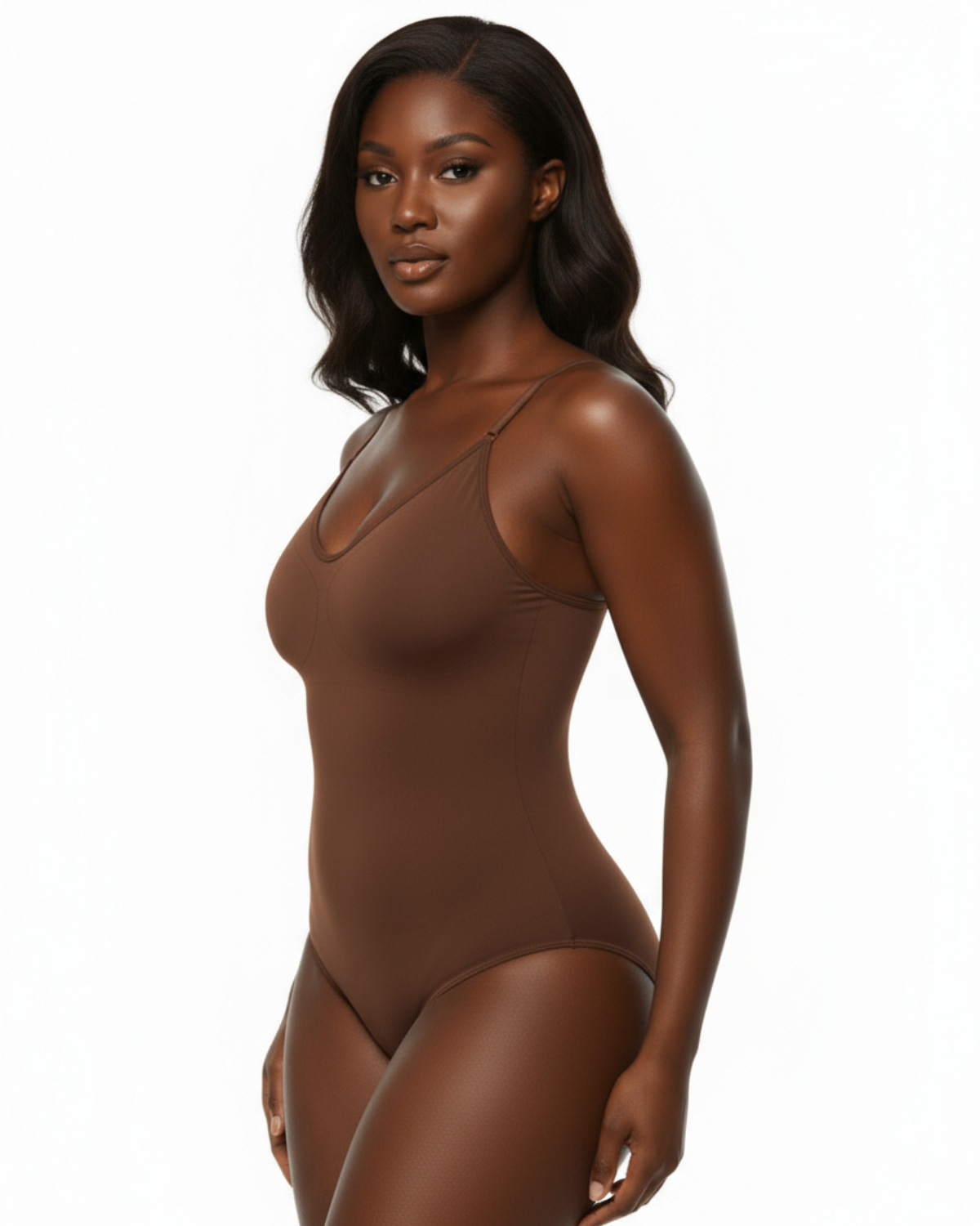 Snatched Seamless Fitted Mini Casual Bodysuit - Black